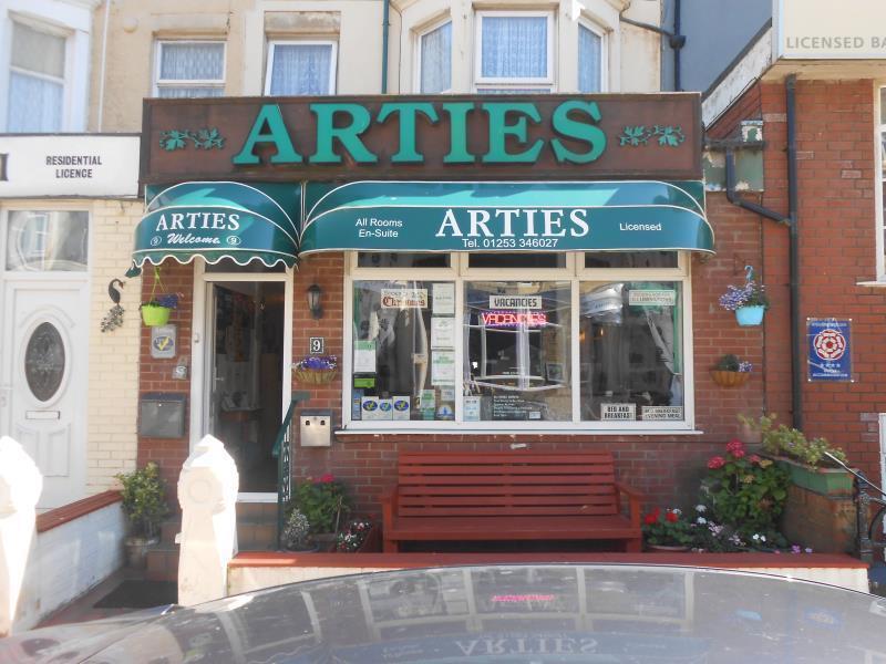 Arties Hotel Blackpool Luaran gambar